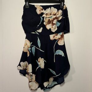 NWOT Strapless Romper